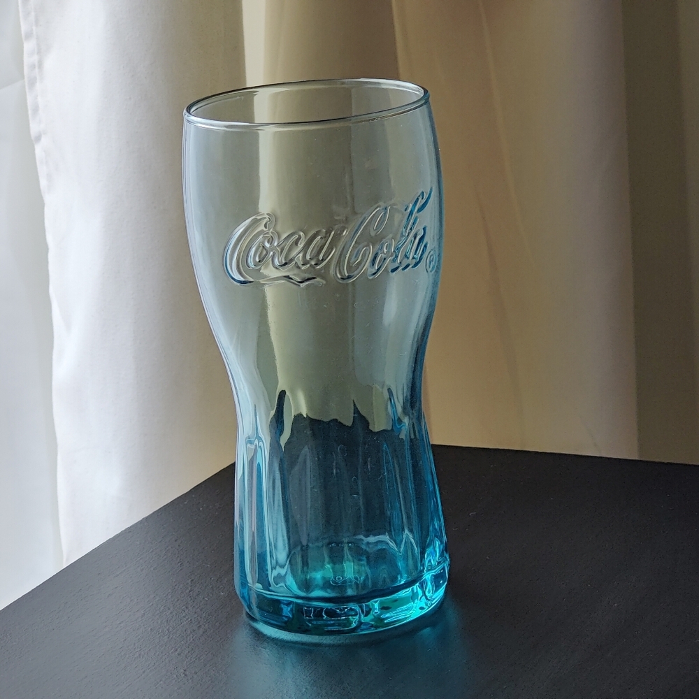 2020 | Coca-Cola Blue Glass Tumbler